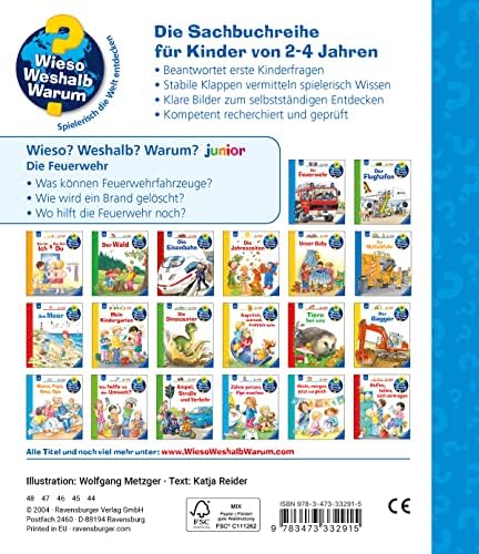 Wieso? Weshalb? Warum? junior, Band 2: Die Feuerwehr