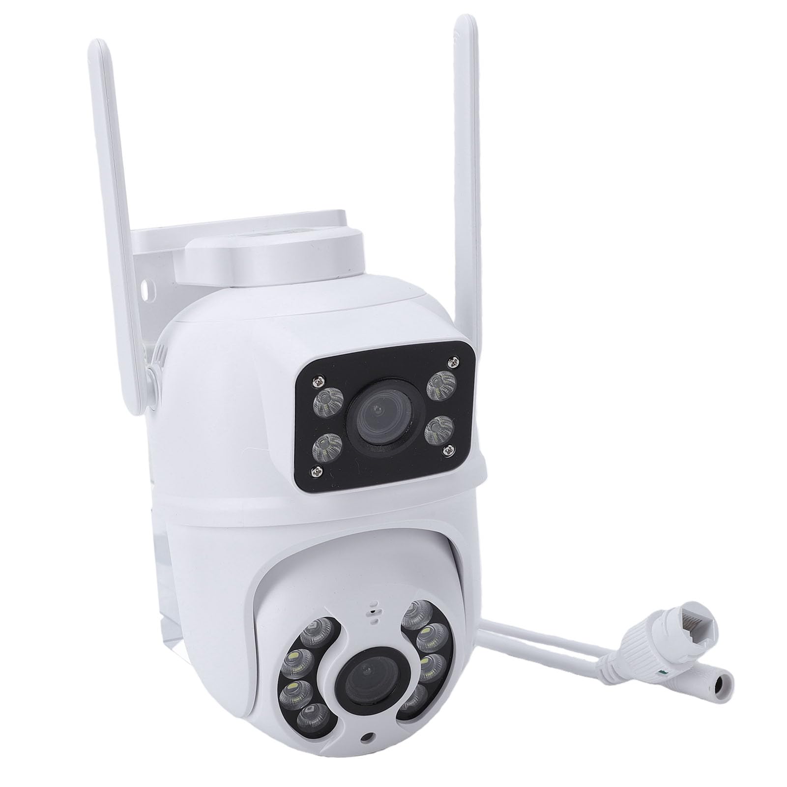 Telecamera di Sicurezza Esterna PTZ con Doppio Obiettivo 1080p,