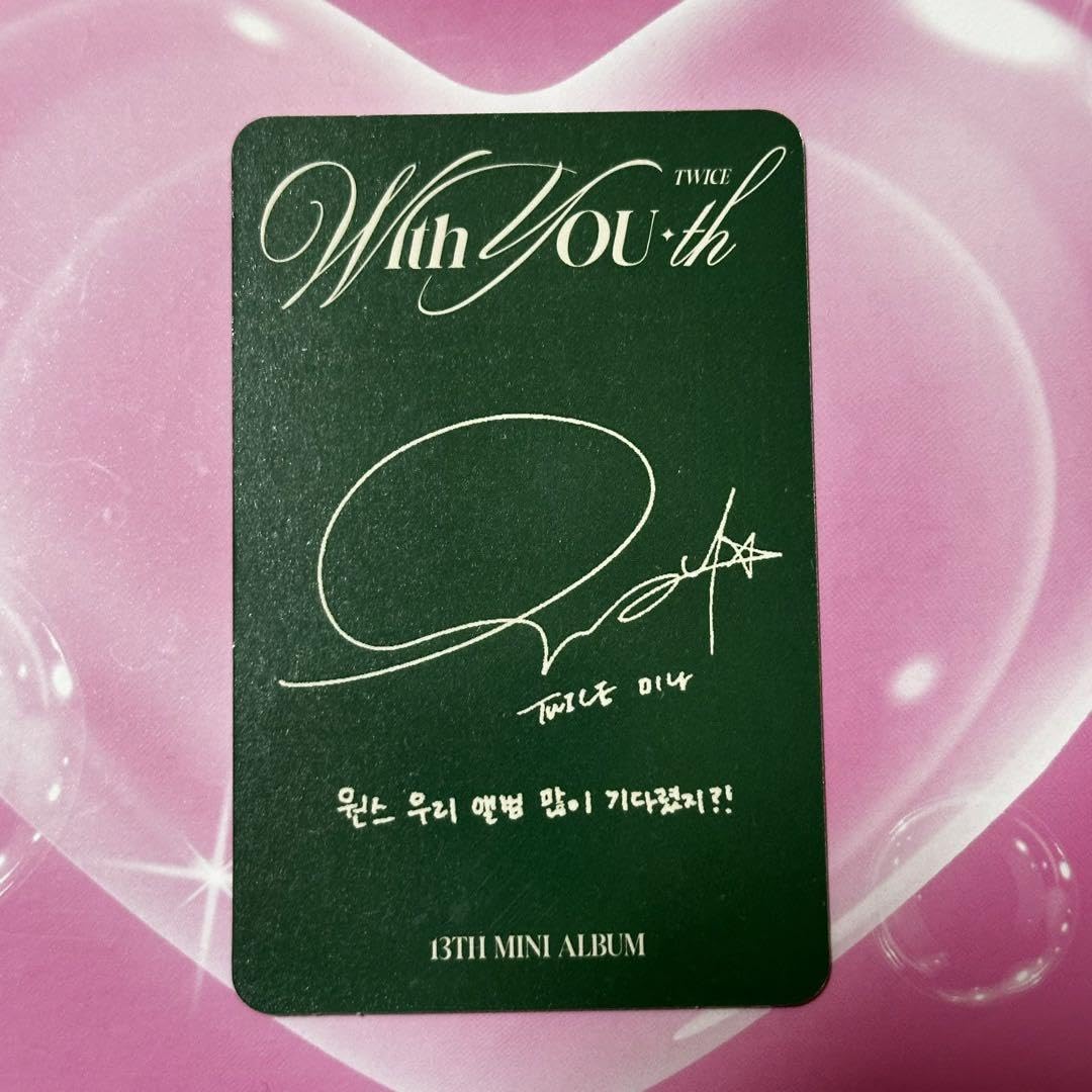 TWICE with you-th nemo トレカ ミナ Amazon.co.jp: TWICE With YOU-th Nemo スペシャルトレカ ミナ