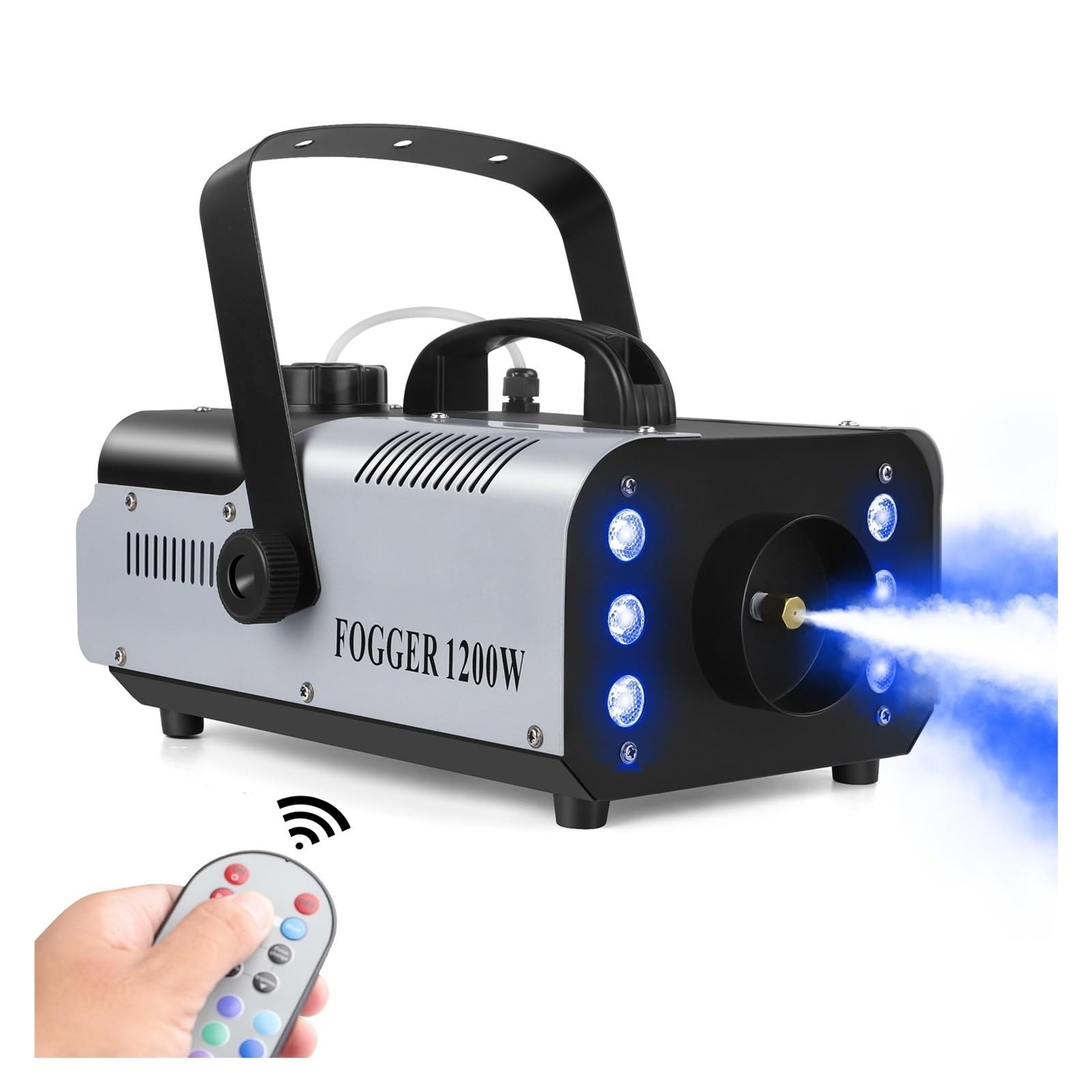1200W LED RGB DJ Maszyna Do Dymu I Mgły Na Wesele Party Stage Light GęSty Dym
