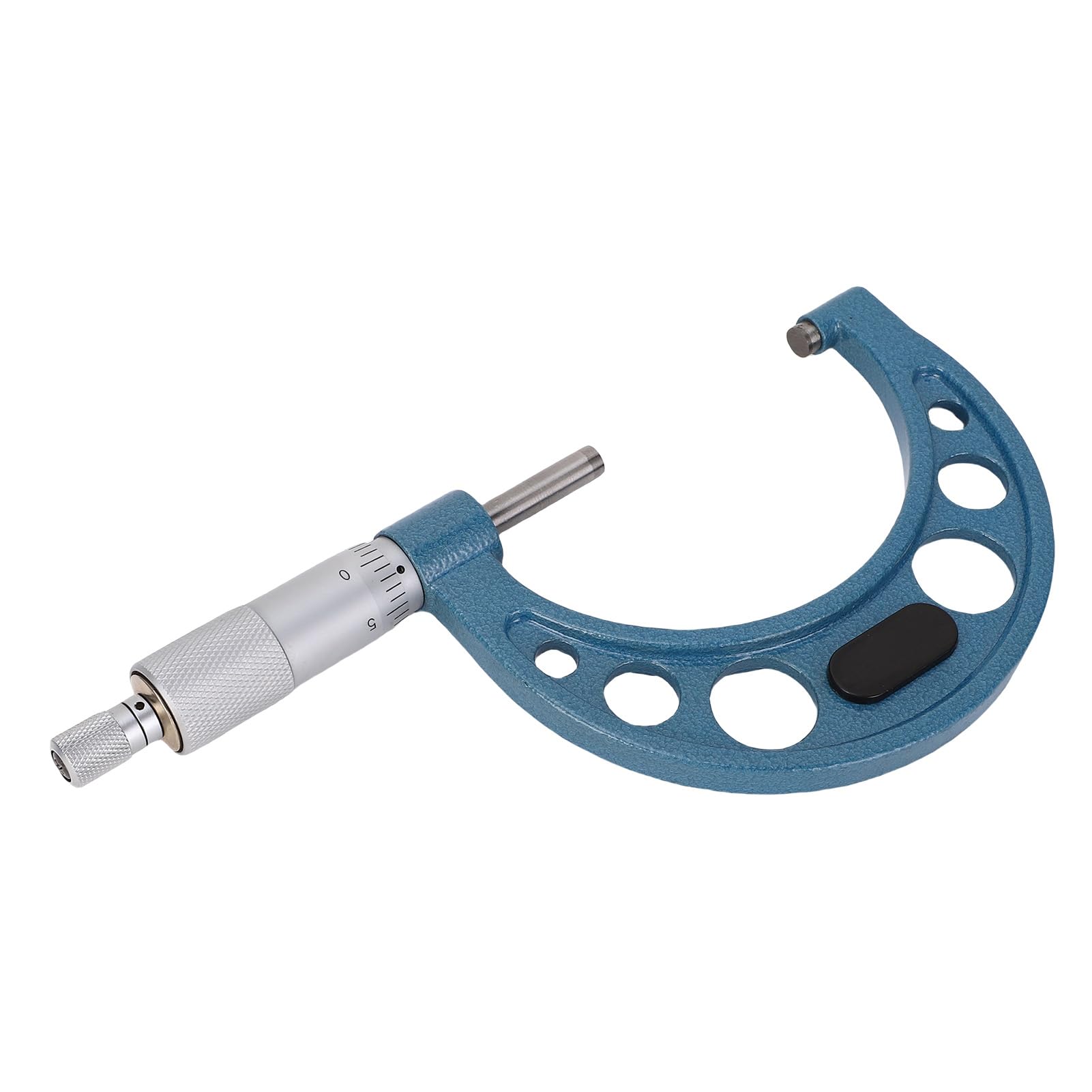 Außenmikrometer, mechanisches Mikrometer mit Hartmetallspitze für Länge, Durchmesser, Dicke, 2–3 Zoll, Bereich 0,0001 Zoll, Skalenintervall