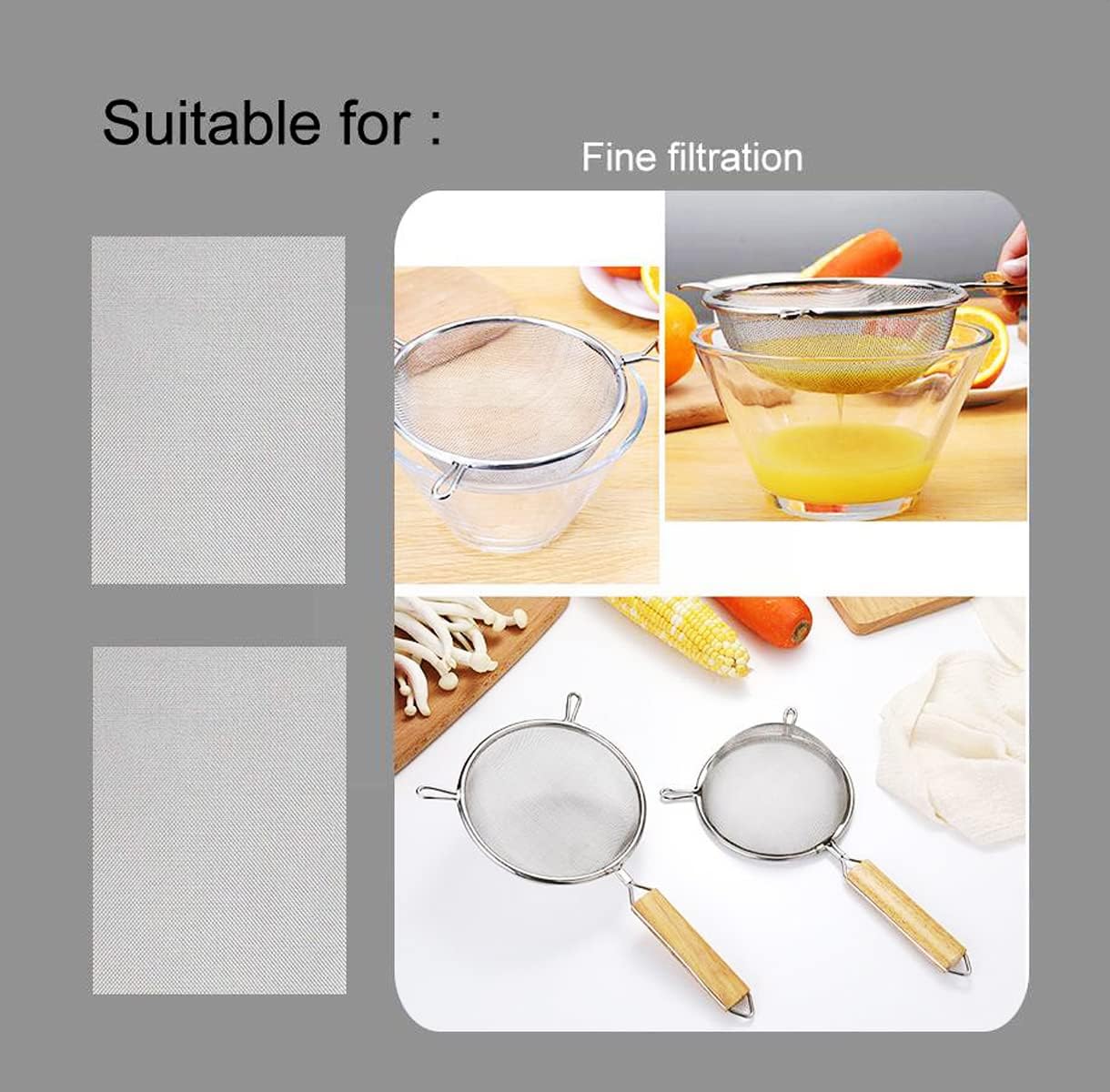 1Pcs 120 Mesh 304 Stainless Steel Screen Filtration Woven Wire Mesh 12x35"