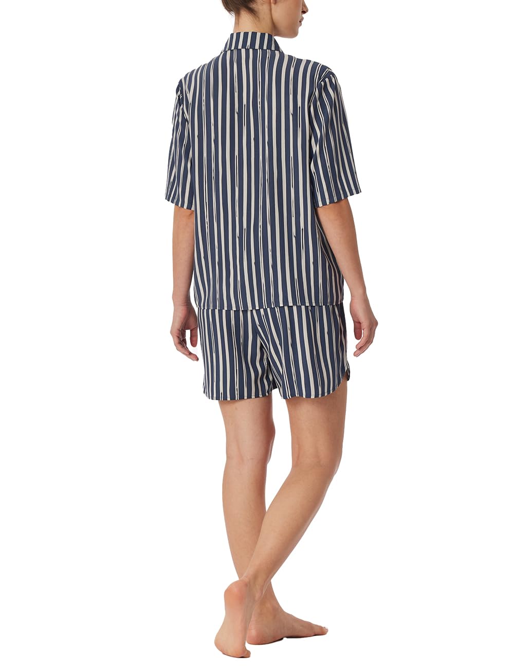 Schiesser Damen Pyjama Kurze Hose Kurzarm - Selected Premium