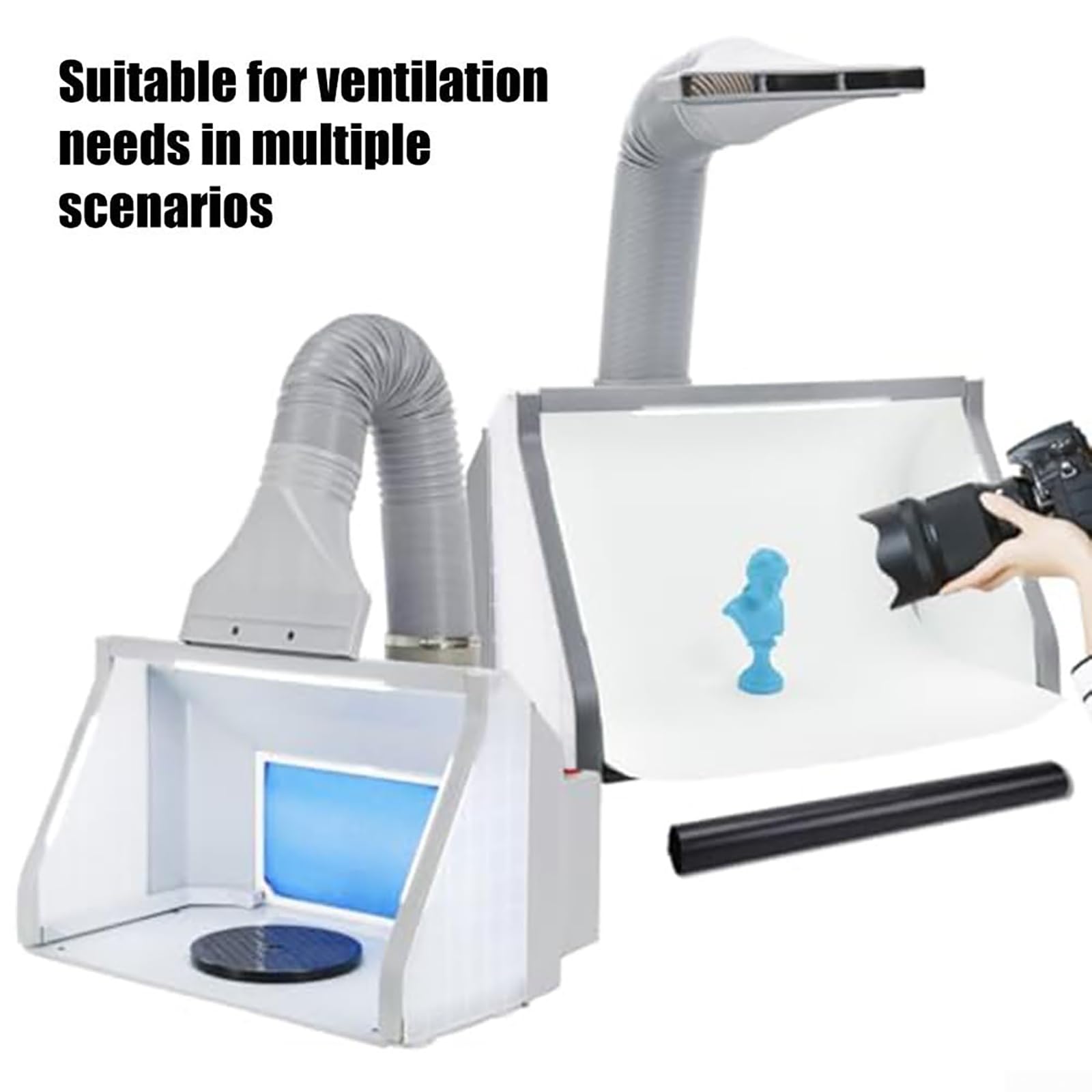 Adaptateur Tuyau Climatiseur Mobile–130/150mm Raccord Plat