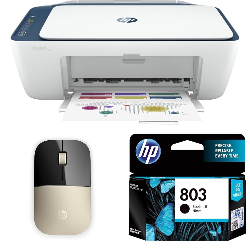 HP Ink Advantage 2778 Wireless Printer, Copy, Scan, Dual Band WiFi, Bluetooth, USB, Simple Setup SMA (B0BBK914FN) Amazon Price History, Amazon Price Tracker
