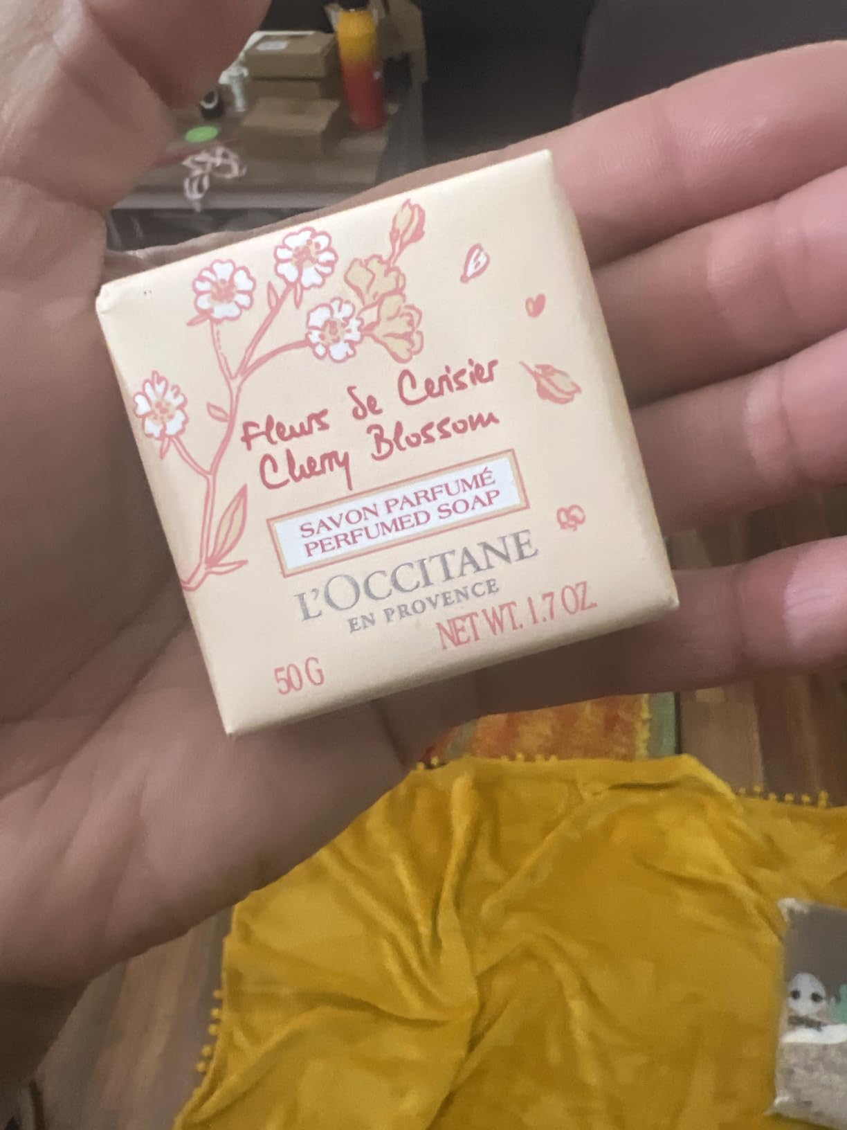 L'Occitane Cherry Blossom Perfumed Soap 1.70 fl oz