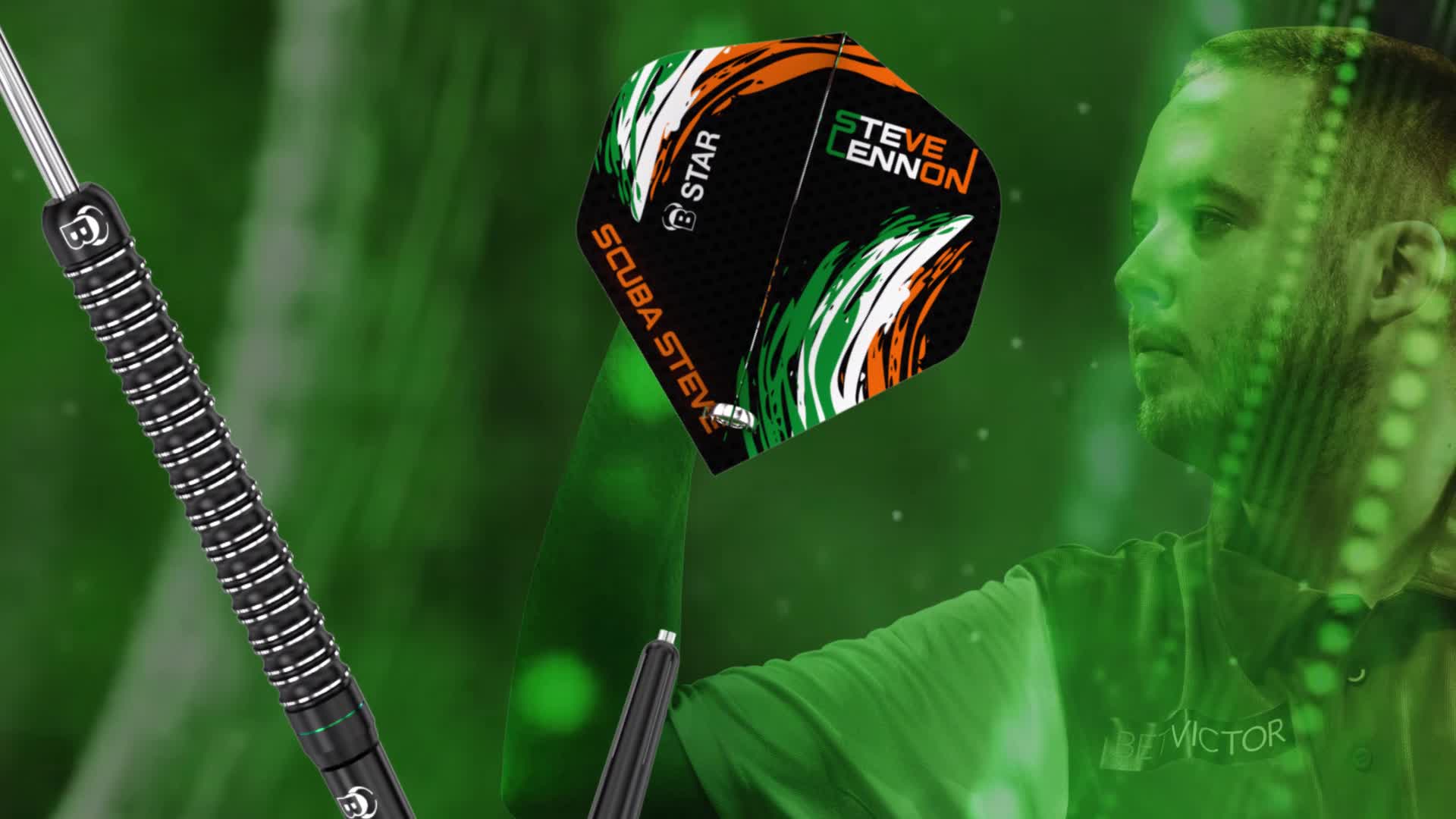 Bull's Steve Lennon Dart - Black, 22g : Amazon.de: Sports & Outdoors