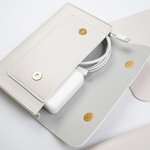 Miniatura 7 de Benfan Funda para laptop compatible con Surface Laptop Go 12.4, iPad Pro 11 con teclado mágico con bolsa pequeña, alfombrilla de mouse y organizador