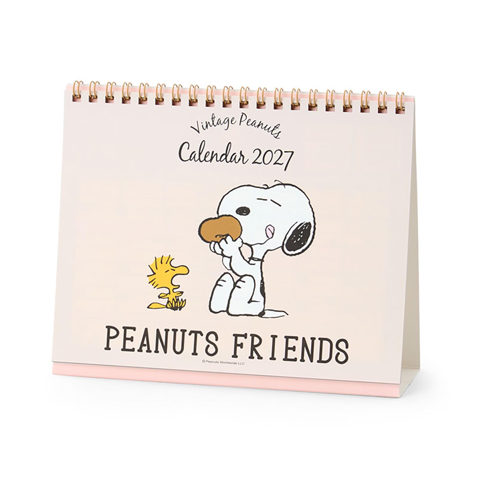 Amazon.co.jp: サンリオ(SANRIO) リングカレンダー 2027年 スヌーピー