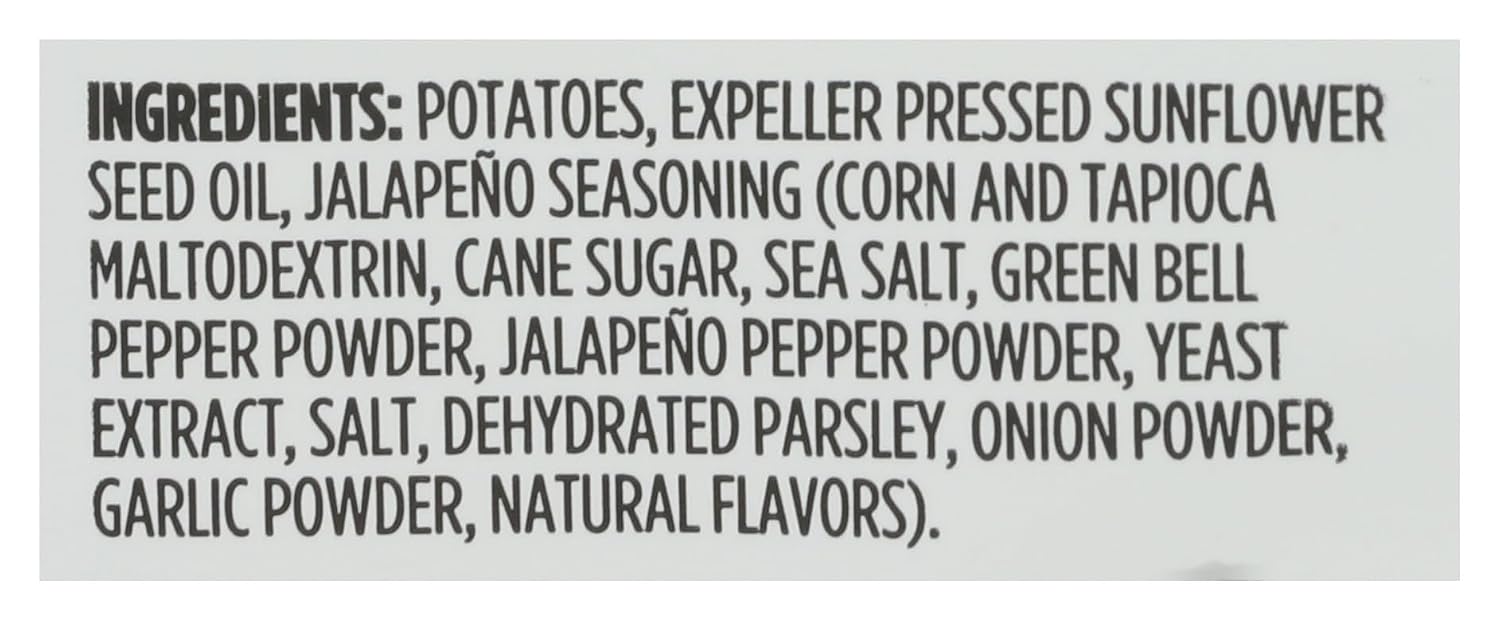 365 by Whole Foods Market, Jalapeno Kettle Potato Chips, 8 OZ
