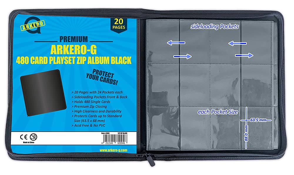 Arkero-G 50 Premium 9 Pocket Pages Für Karten In Standardgröße Kaufen - Foto 5