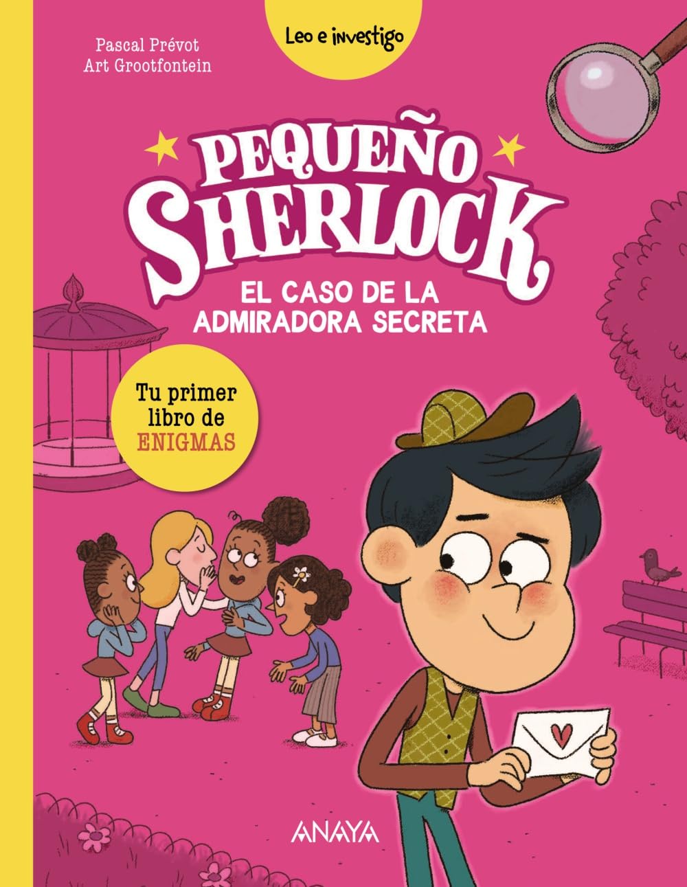 Pequeño Sherlock: El caso de la admiradora secreta: Tu primer libro de enigmas (LITERATURA INFANTIL - Pequeño Sherlock)