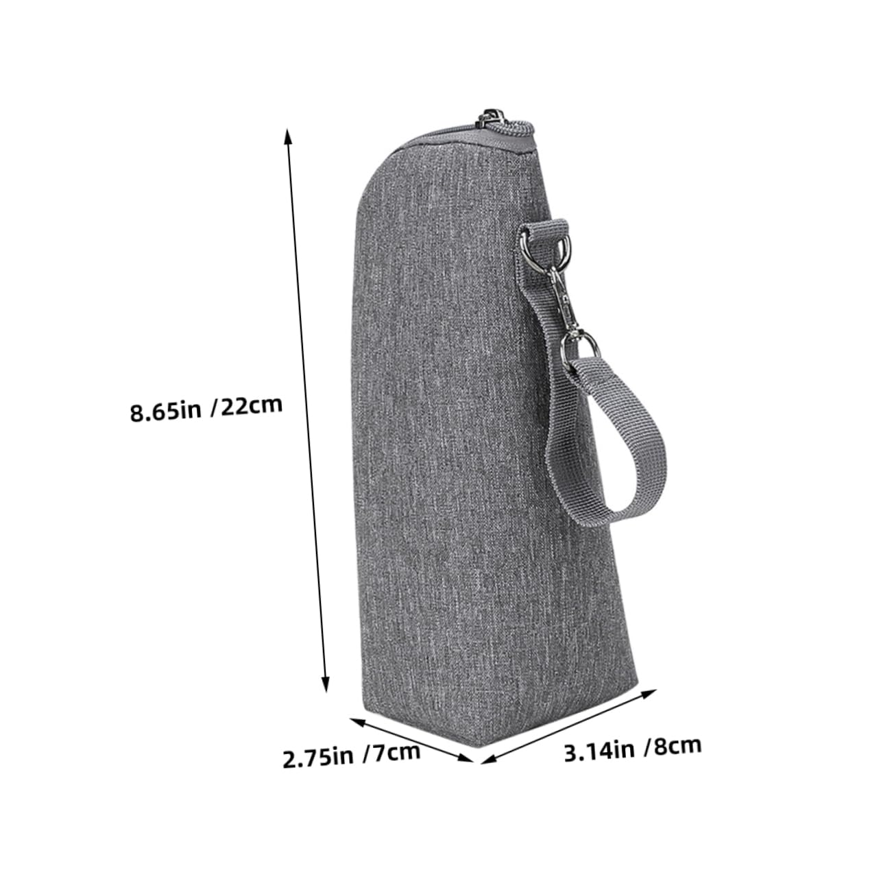 GALPADA 2pcs Insulated Portable Milk Bottle Bags Leak Thermal Pouch for Food Bottles Easy Clean Design for Stroller Backpack and Daily Use