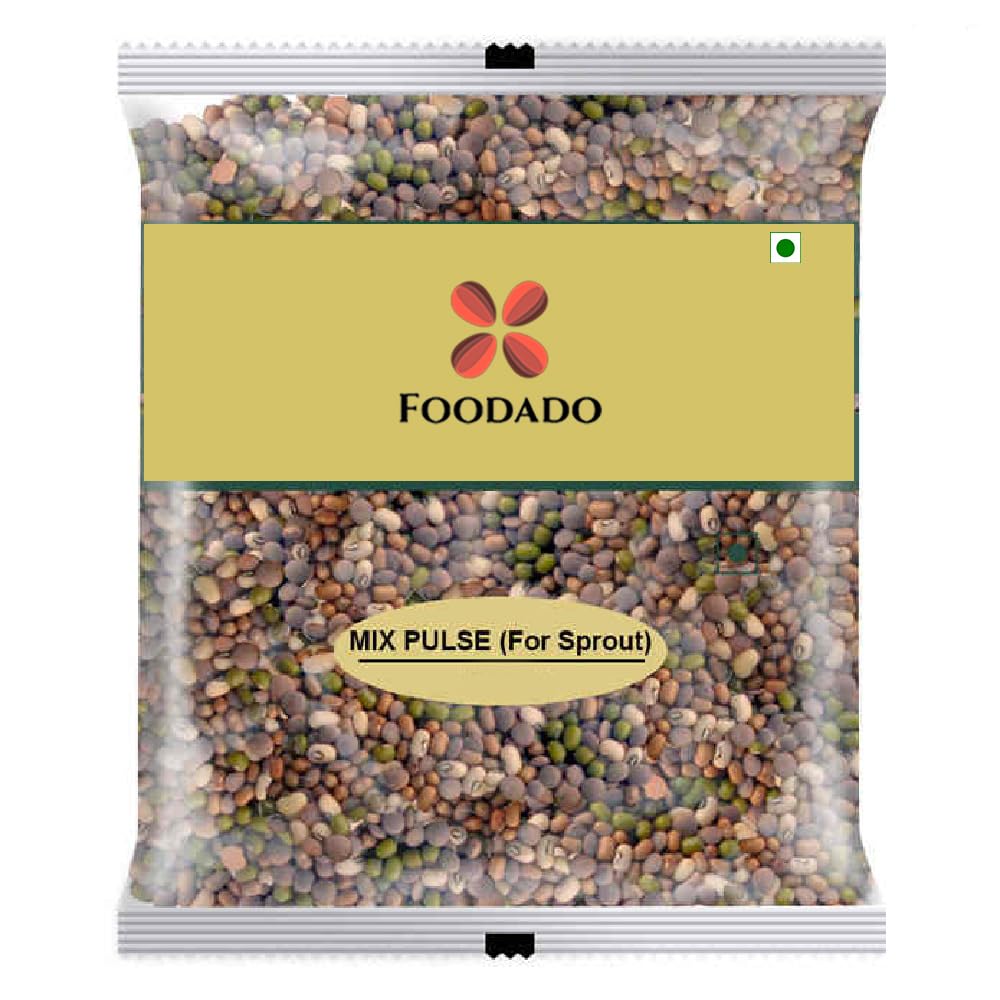 FOODADO Premium Mixed Whole Pulses for Sprouts/Sprouting Mix Beans (900gm) (B0CYQ5FPDC) Amazon Price History, Amazon Price Tracker