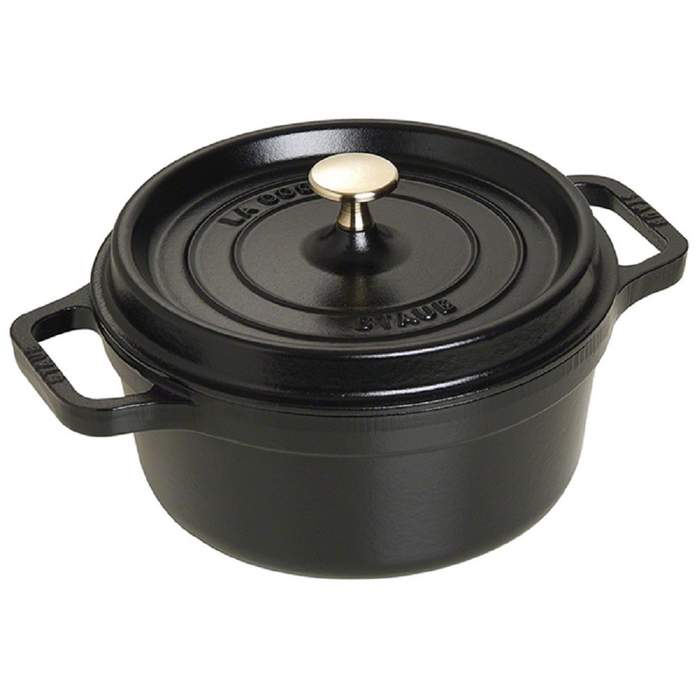 【ストウブSTAUB】LA COCOTTE 22cm ブラック両手鍋 Amazon | ストウブ staub 鍋 両手鍋 ピコ ココット ラウンド 22cm