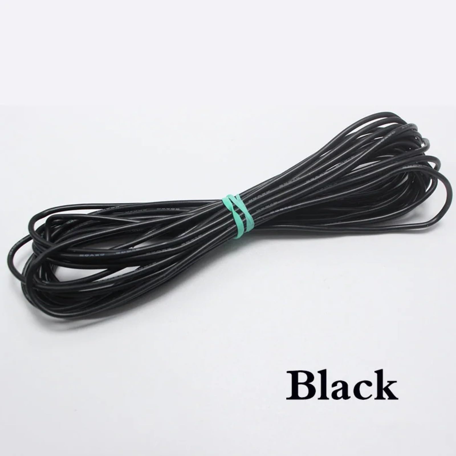 2/5/10 metros 30 AWG cable de silicio flexible RC 11/0.08TS diámetro exterior 0,8 mm cable electrónico (marrón; 10 m)