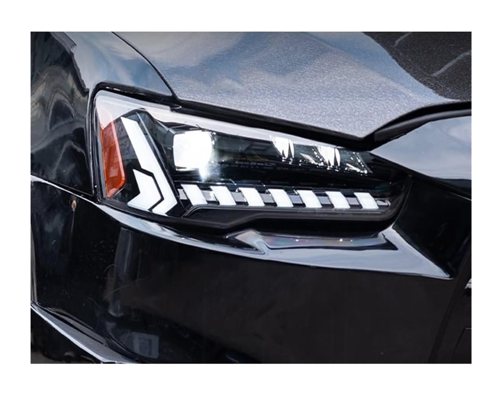 Dynamiczny kierunkowskaz dla Mitsubishi Lancer 2008-2016 przednia soczewka kierunkowskazu dynamiczne światło pozycyjne samochodu