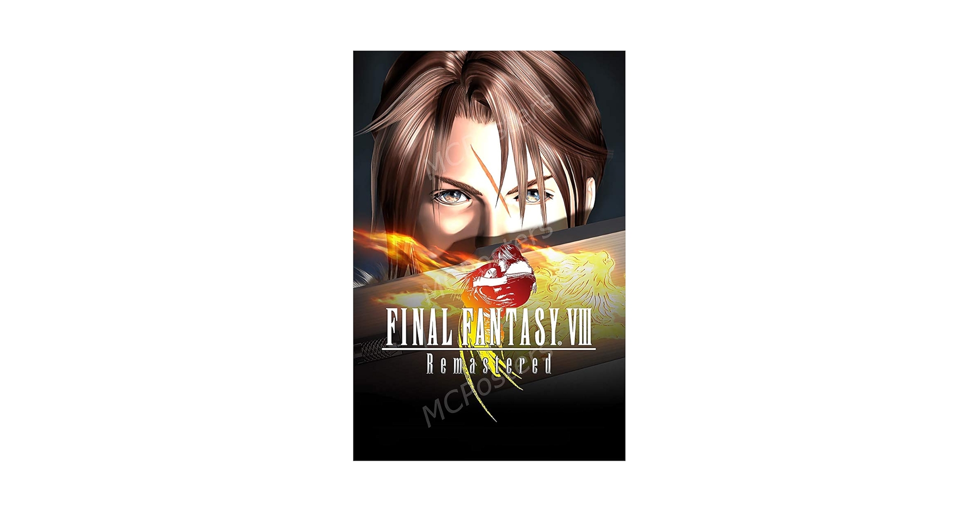 FINAL FANTASY ポスター 1997 Final Fantasy VII 7 PS1 Playstation 1 Vintage Print Ad