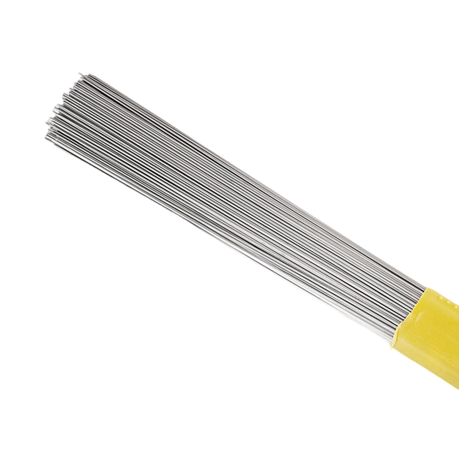 Filo for molle in acciaio inossidabile 304 da 50 pezzi, lunghezza 500 mm | Filo for molle duro, superficie liscia, flessibile, luminoso, ad alta resistenza(Diameter 0.5mm)