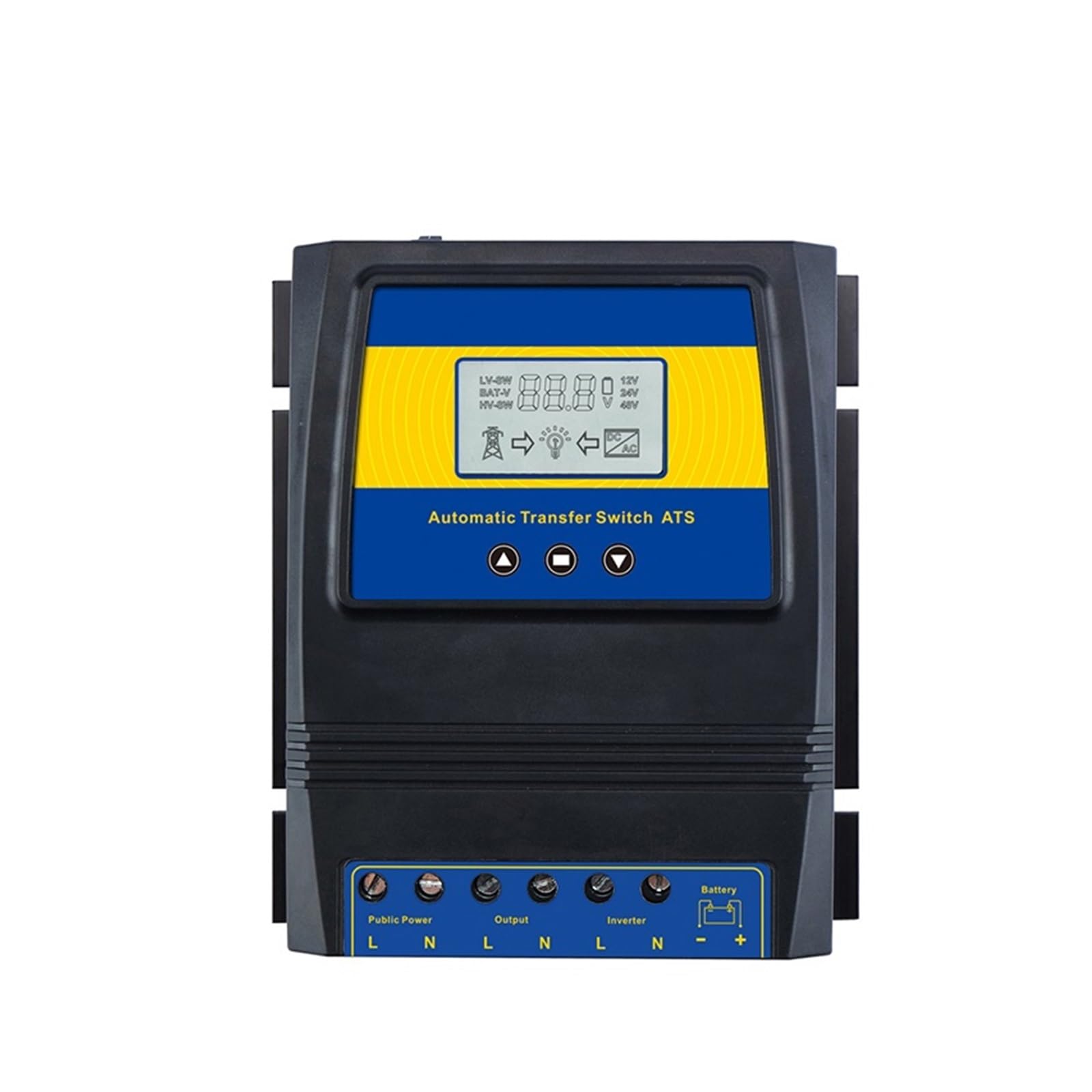 Interruptor de transferencia de energía dual, controlador de carga solar de potencia máxima de 11000 W for solar/eólico