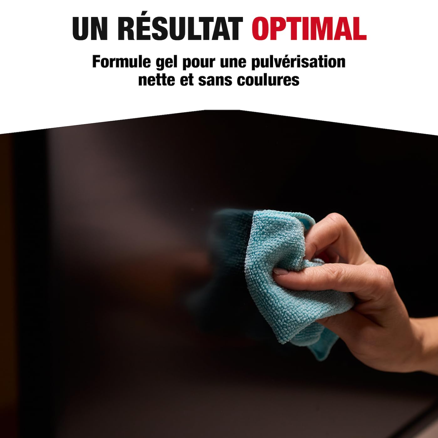 SPADO - Nettoyant vitres en gel - Anti-traces - Anti-pluie - Ne coule pas - Antibuée - pour vitre, miroirs et écran - 750 ML - Fabriqué en France