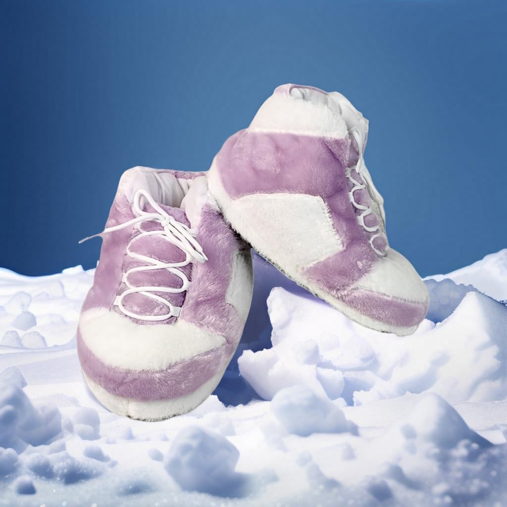 Sneaker Slippers Non Slip Sole Indoor House Plush Slippers Unisex Indoor Floor Cotton Shoes - Image 5