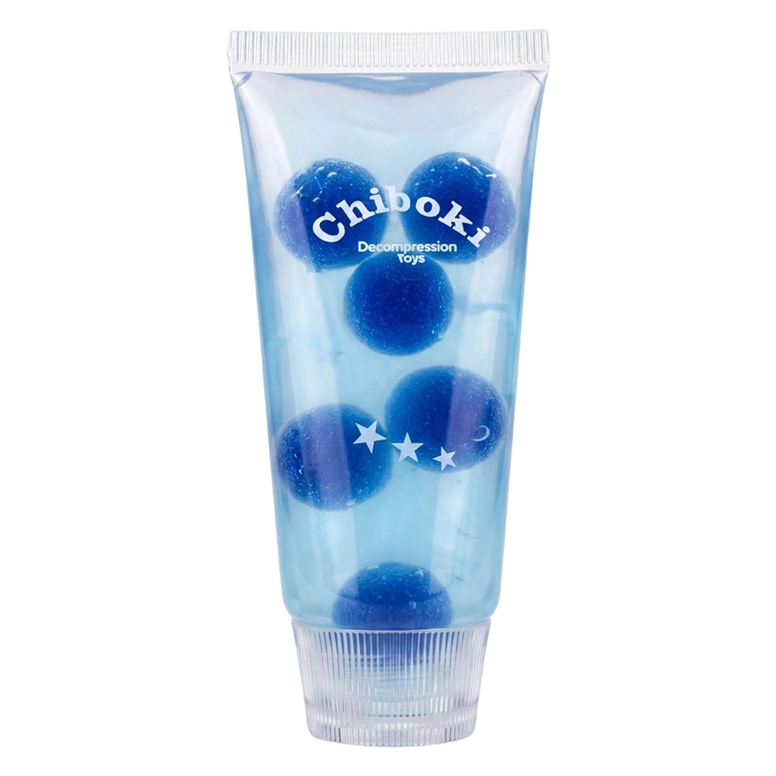 Toothpaste Squeeze Toy Slow Rising Toothpaste Stress Sensory Toy Non- TPR for Adults Teenagers Office Home Birthday Gifts (Light Blue)