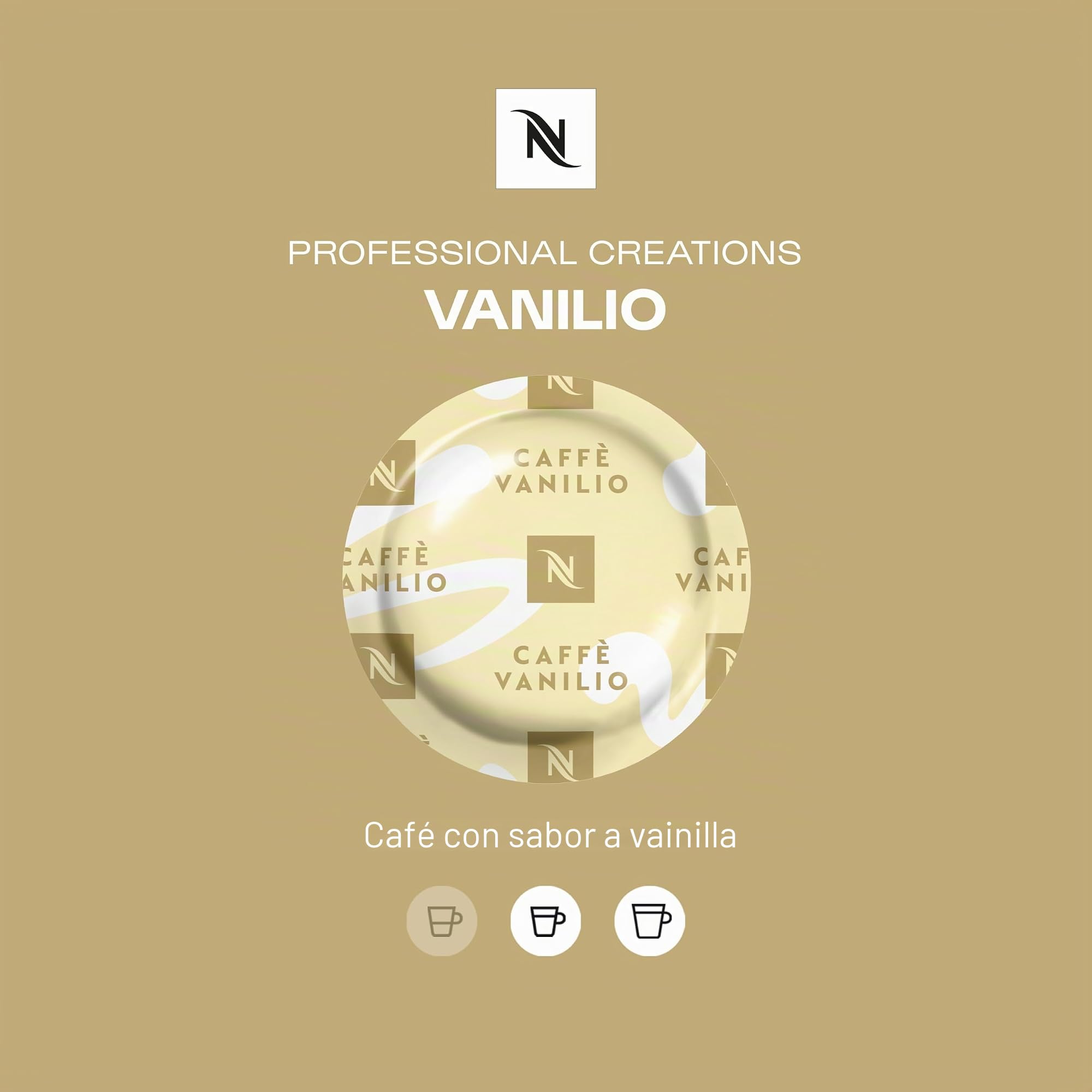 Nespresso Pro Cápsulas Cápsulas – 50 x Espresso Vanilla – Original – para máquinas comerciales