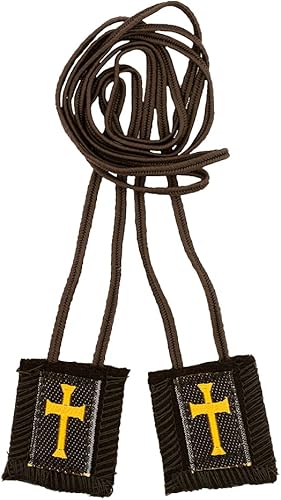 Miniatura 1 de Legítimo escapulario católico, 100% lana.