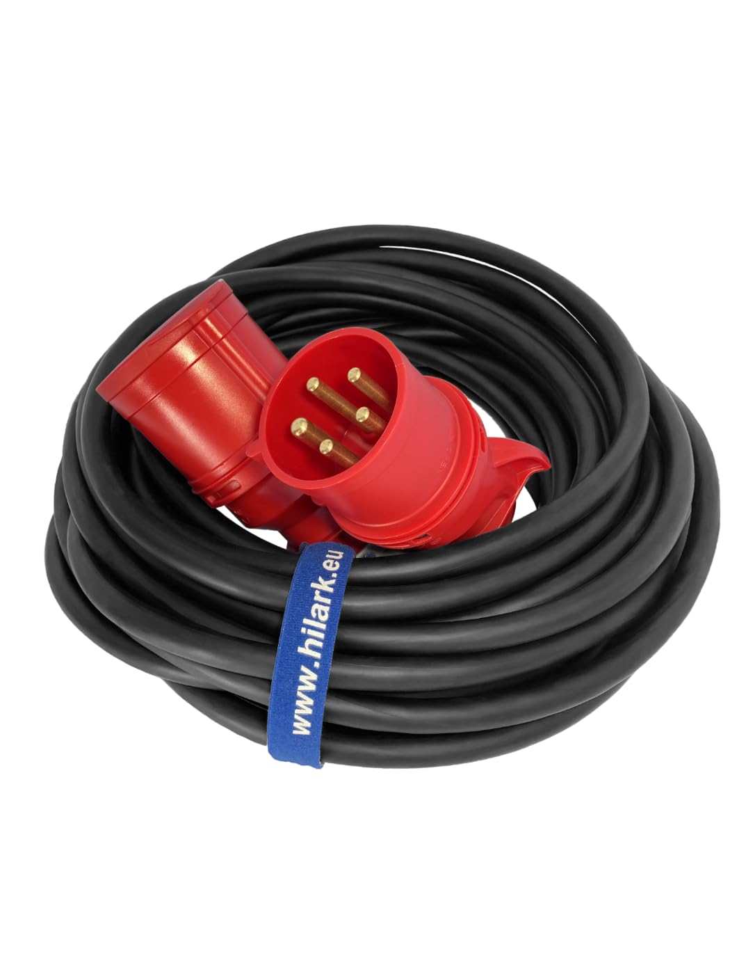 Câble Rallonge Industriel 32A 400V CEE - 10m IP44 - Qualité Pro Allemande - Pour Chantier & Usage Intensif