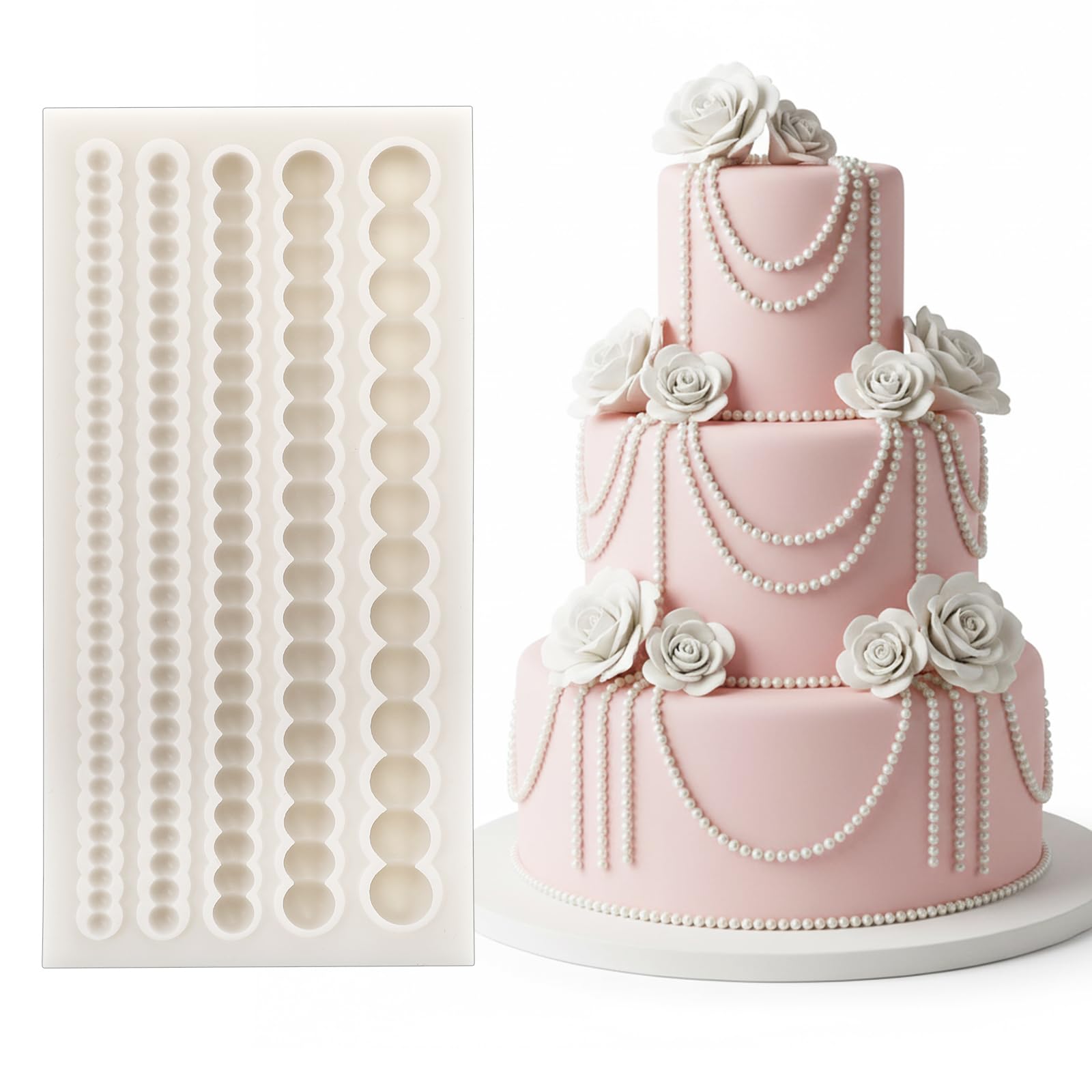 JJUNW Decoration Fondant Mold, Fondant Mold for Cake Decorating
