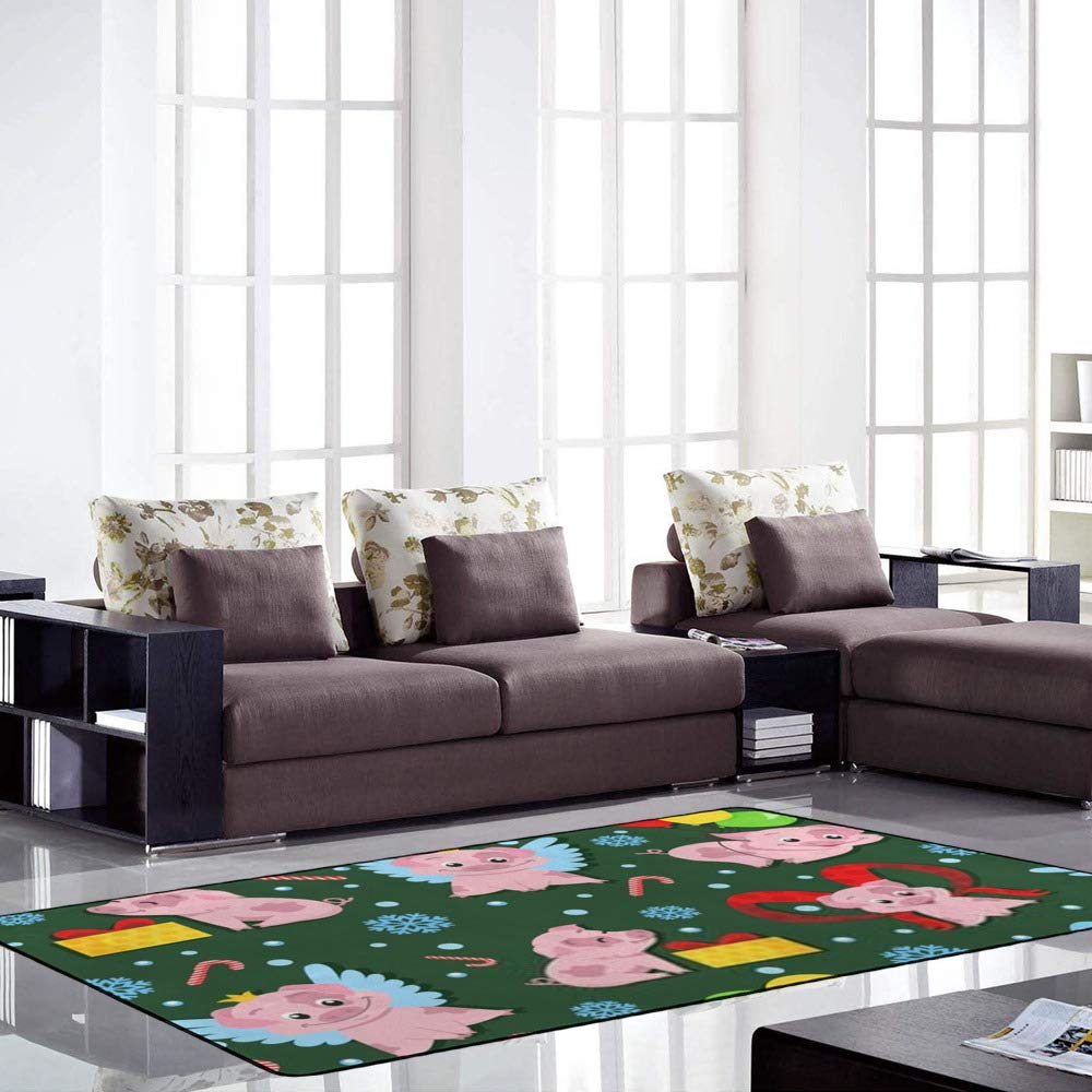 Tapis polaire corail doux pour protéger les pieds froids dans le salon