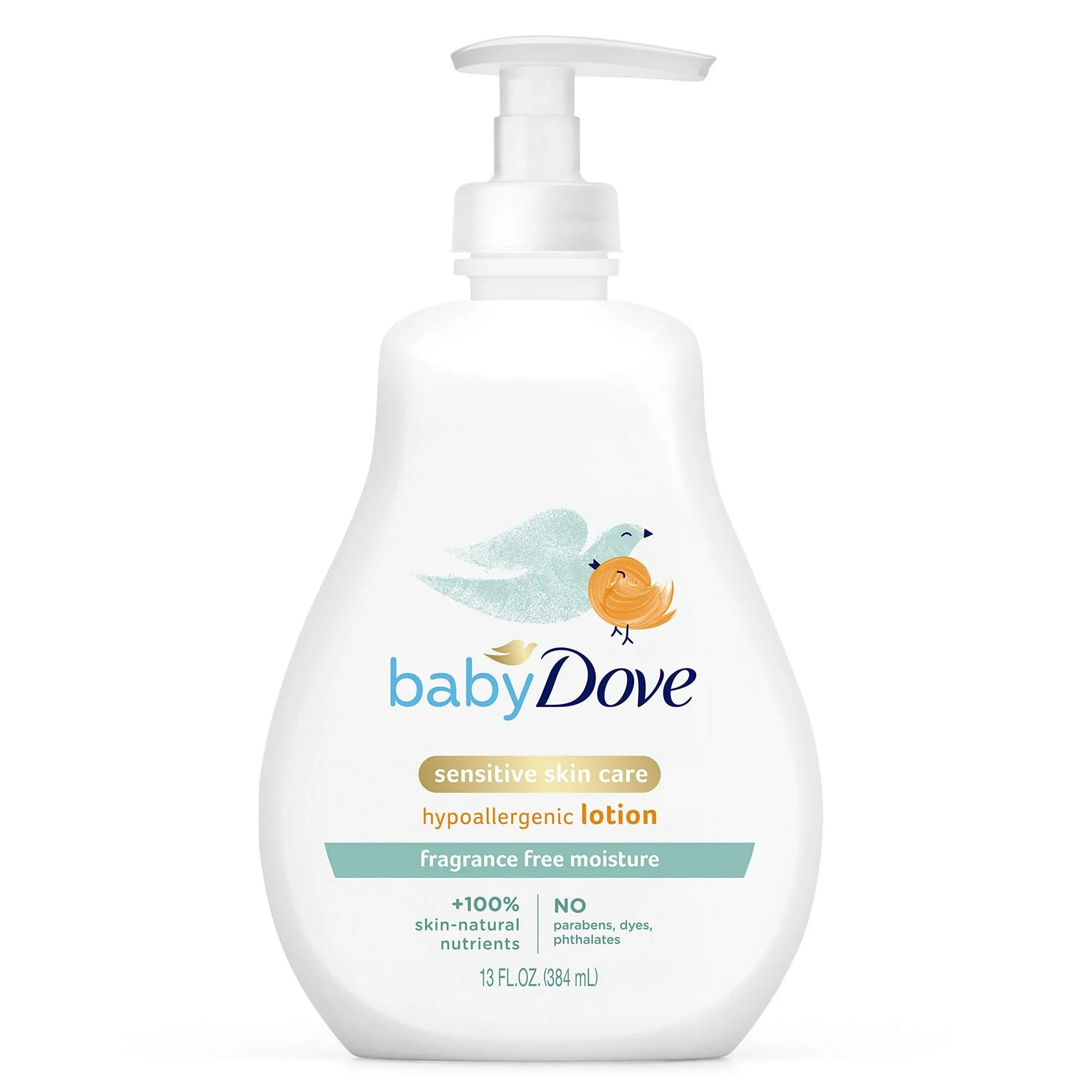 Baby Dove Lotion, Sensitive Moisture, 13 Ounces Each (12)