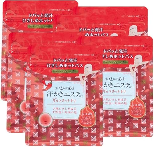 お塩のお風呂 汗かきエステ気分 ゲルマホットチリ500ｇ×6個セットのサムネイル