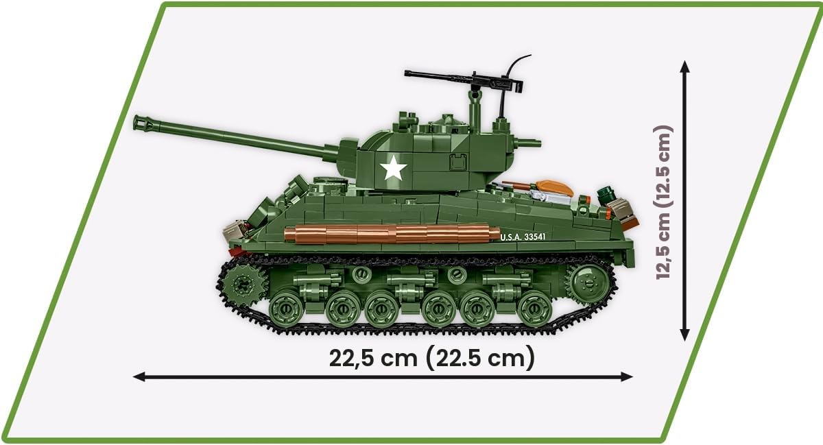 COBI.Bike Sherman M4A2E8(76) W, grün