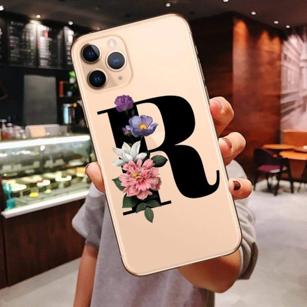 Apple Phone Case,Phone Case For Iphone 11 Pro Max Wireless Charging Fashion Customized Initial Soft For Iphone X Xr Xs Max 7 8 Plus