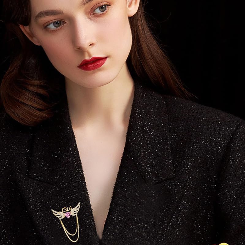 Image of Brooches And Pins For Women Fashion Elegant Flower Broches Lady Costume Jewelry Brooch Pins