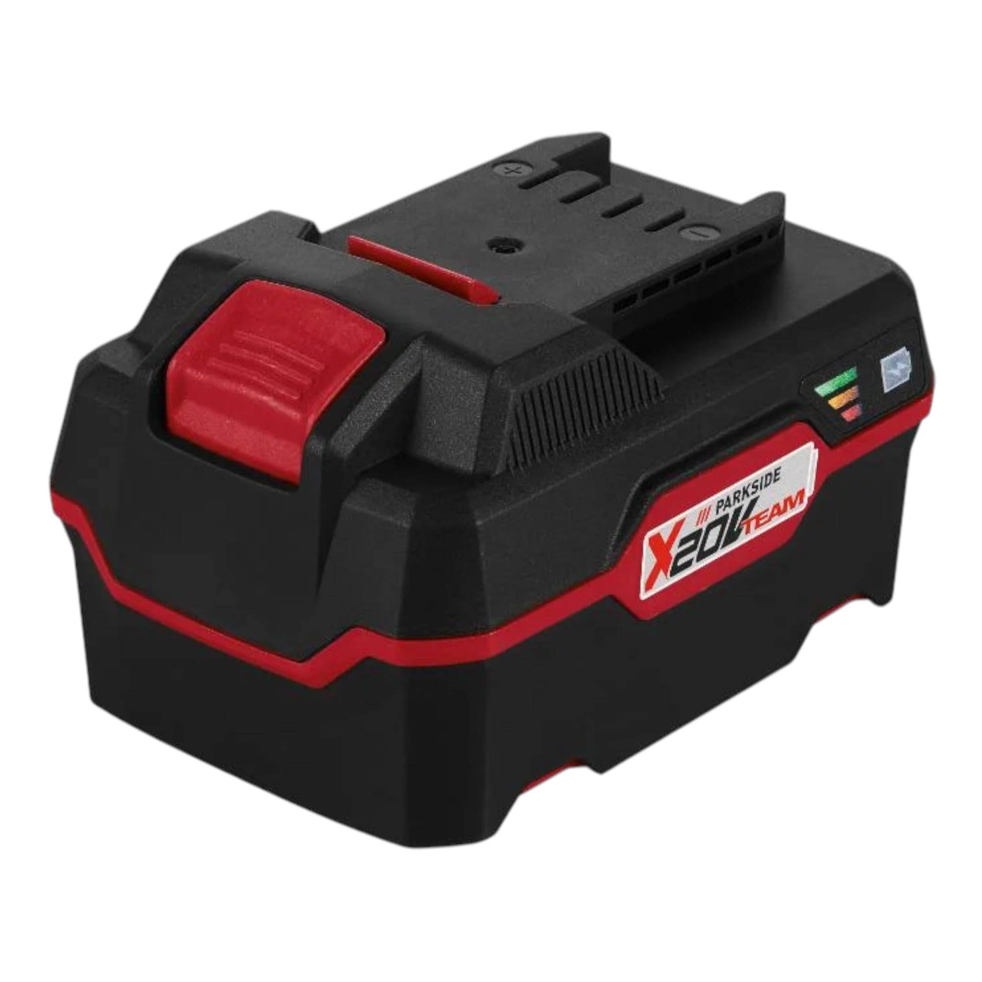 Parkside Amoladora angular inalámbrica PWSA 20-Li con batería de 4,0 Ah y cargador en maletín