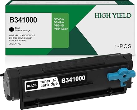 B341000 High Yield Black Toner Cartridge1-Pack - Compatible B3340 B341000 Toner Cartridge Replacement for Lexmark B3340dw B3442dw MB3442i MB3442adw Printer