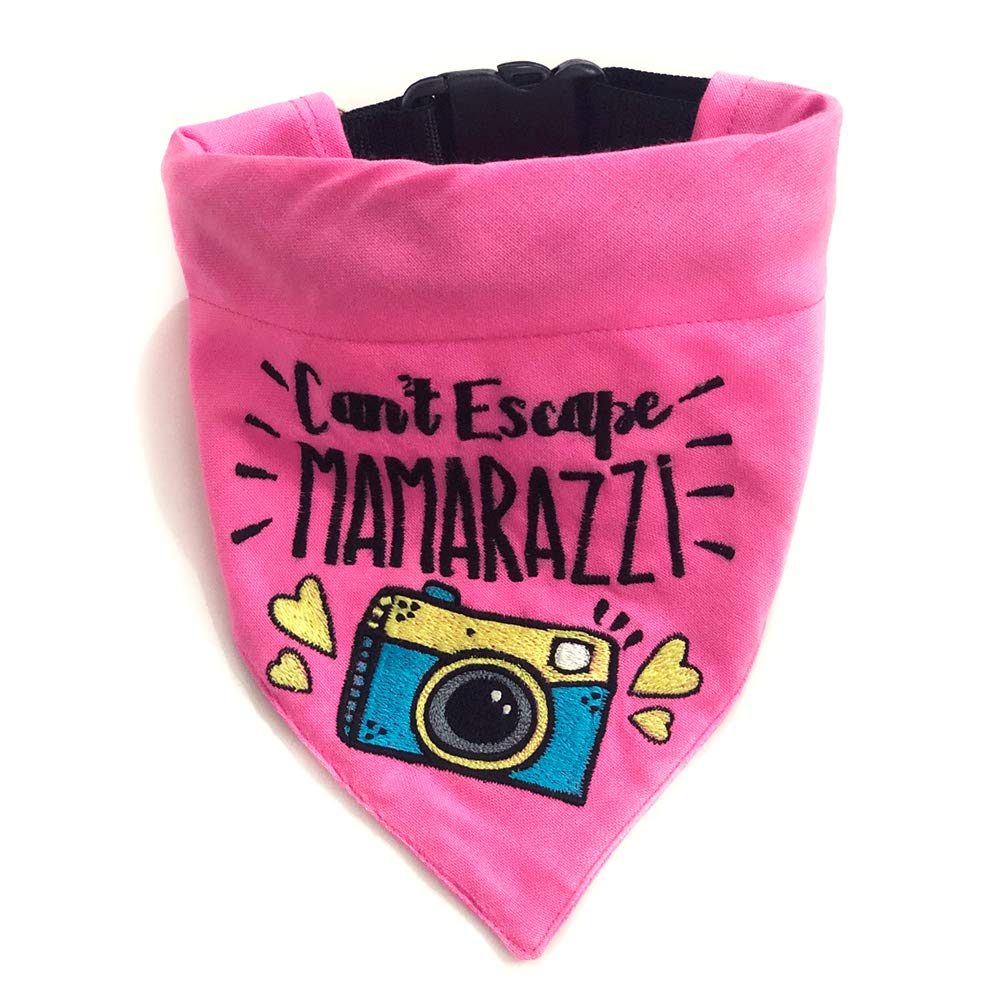 That Dog in Tuxedo Cant Escape Mammarazi Dog Bandana/Scarf with Adjustable Dog Collar (Size - M-L) (B07DFK4TKC) Amazon Price History, Amazon Price Tracker