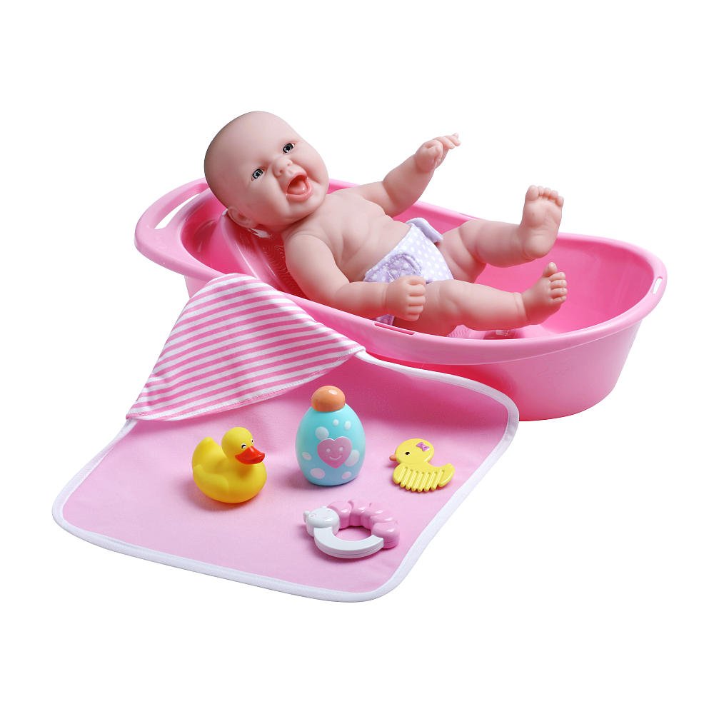 Berenguer-La Newborn Variety Bambola Bebè nel Bagno, Colore Caucasico, 14 Inches, 18570