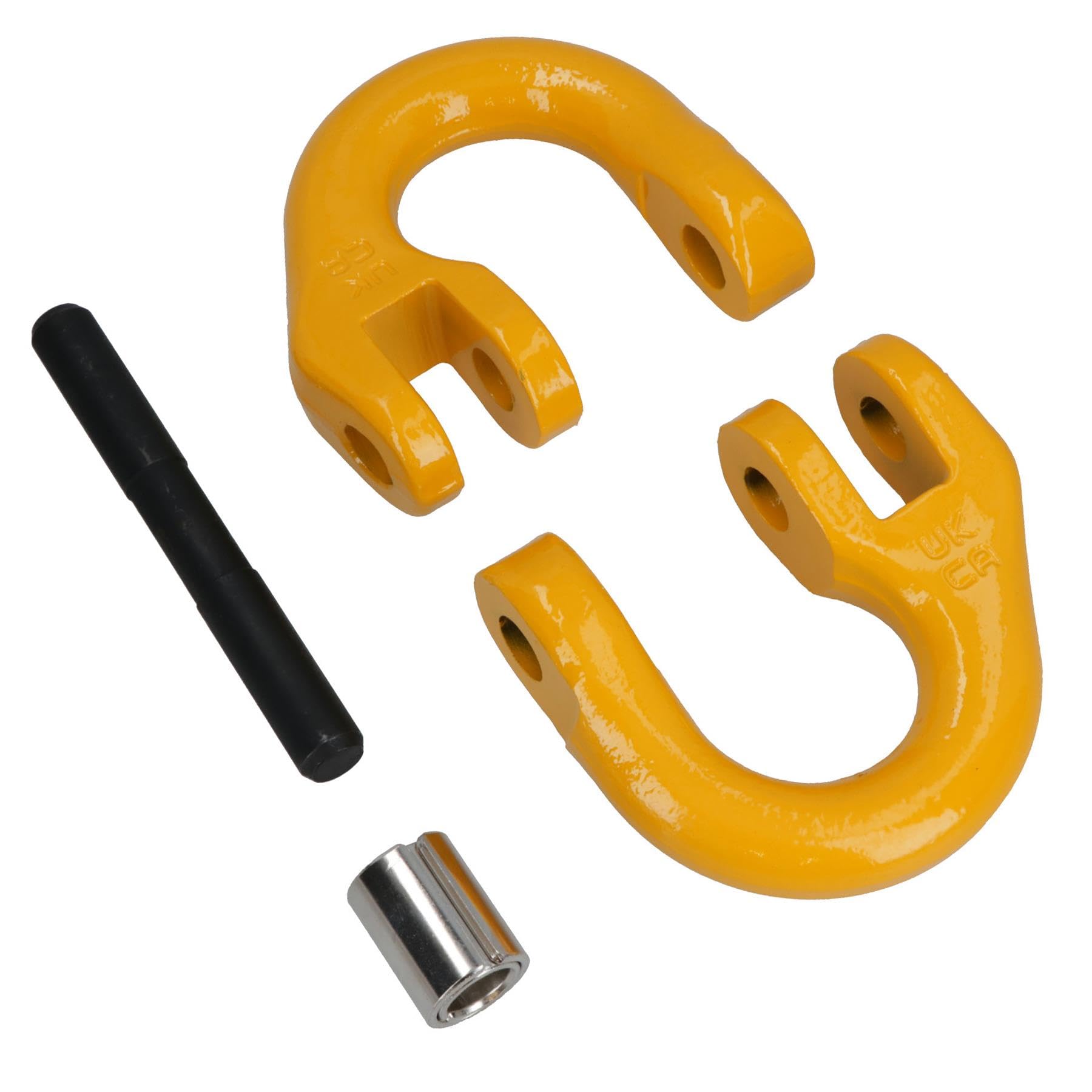 13 mm gancio di traino per sollevamento componenti di sicurezza catena di traino 5,3 tonnellate WLL 4 pezzi