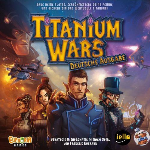Preisvergleich Produktbild Asmodee HE578 - Titanium Wars Kartenspiel