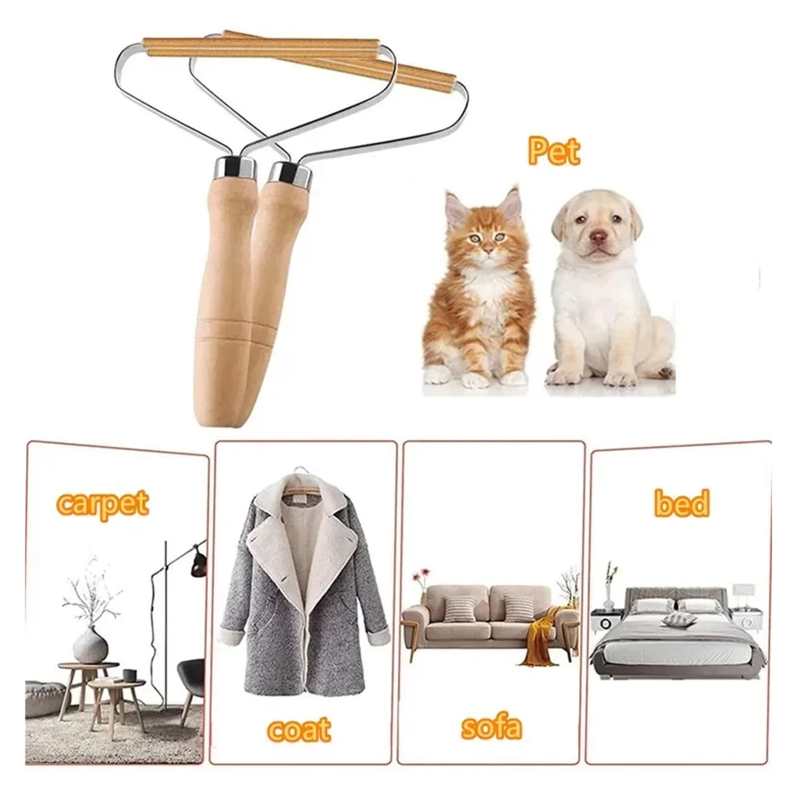 Rasoio Manuale For La Rimozione Dei Pelucchi, Spazzola For La Rimozione Dei Peli Di Animali, Spazzola For La Rimozione Dei Peli Di Tappeti, Lana, Cappotti, Vestiti, Pellet Di Pelucchi, Strumento Di Pu