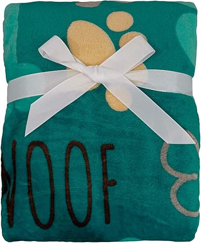 Miniatura 7 de Puppy Paws - Manta súper suave para amantes de los perros, 50 x 60 pulgadas, para dormitorio, sala de estar, primavera, vacaciones, niños, bebés,