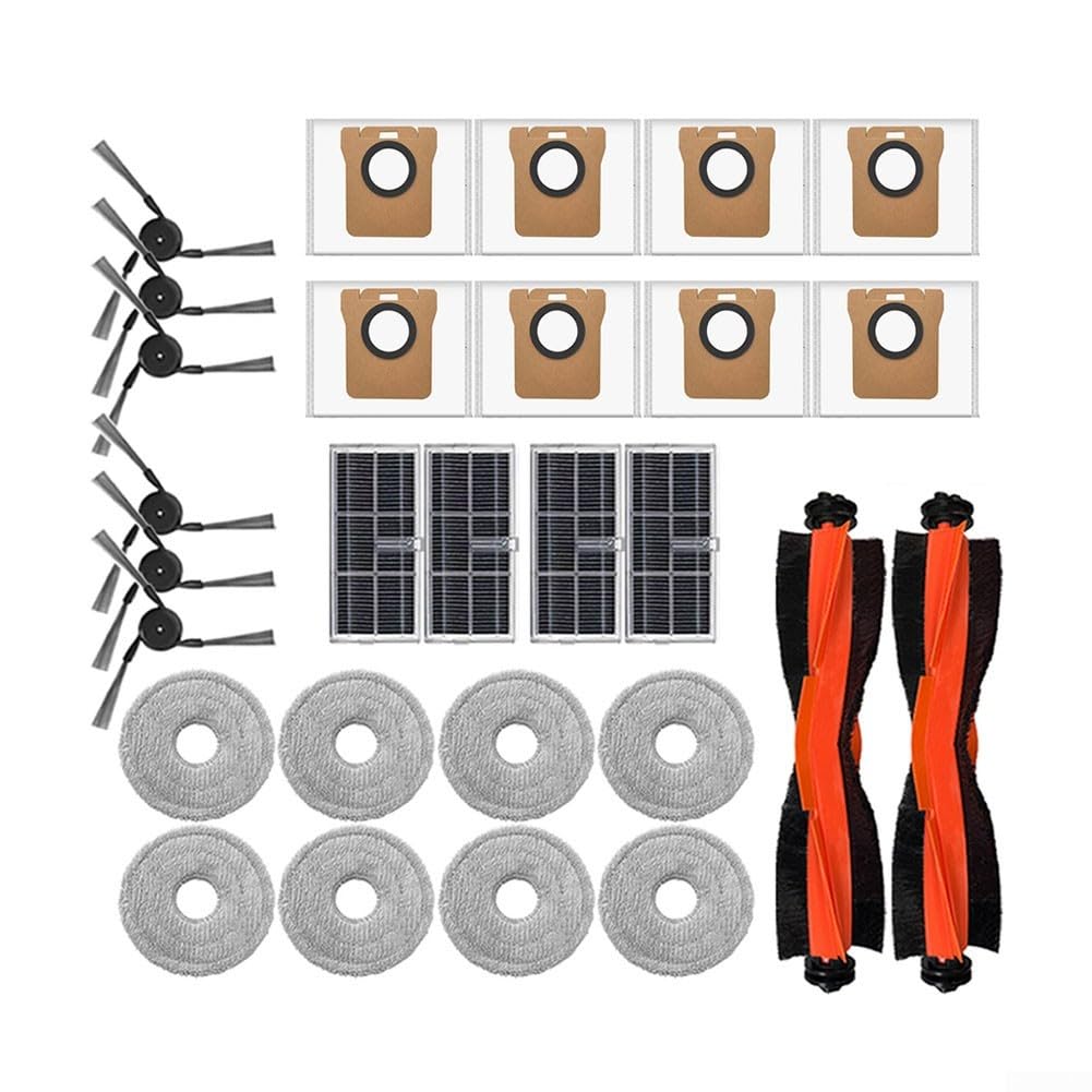 Kit Xiaomi Mijia M40 D110CN con cepillos en V, filtros HEPA, cepillos laterales, bolsas y mopas