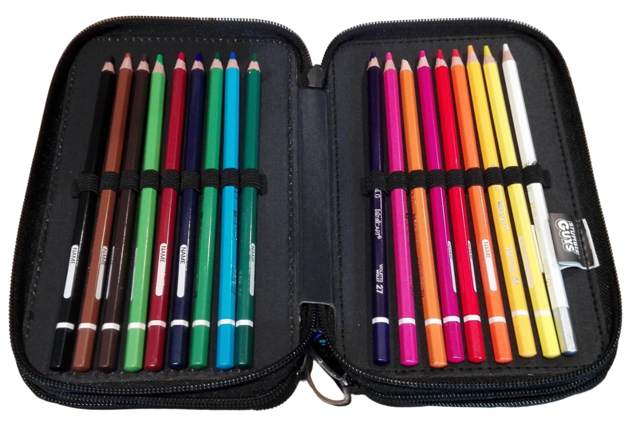 PRESTIGE & DELUXE Zaino Scuola Stumble Guys Tondo 3 scomparti + Astuccio 3 piani completo + Diario 2024/2025 + omaggio 7 penne cancellabili e portachiave personaggio