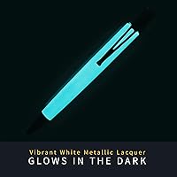 Vista 6 de Retro 51 Tornado Classic Lacquer Glow In The Dark White Bolígrafo Rollerball