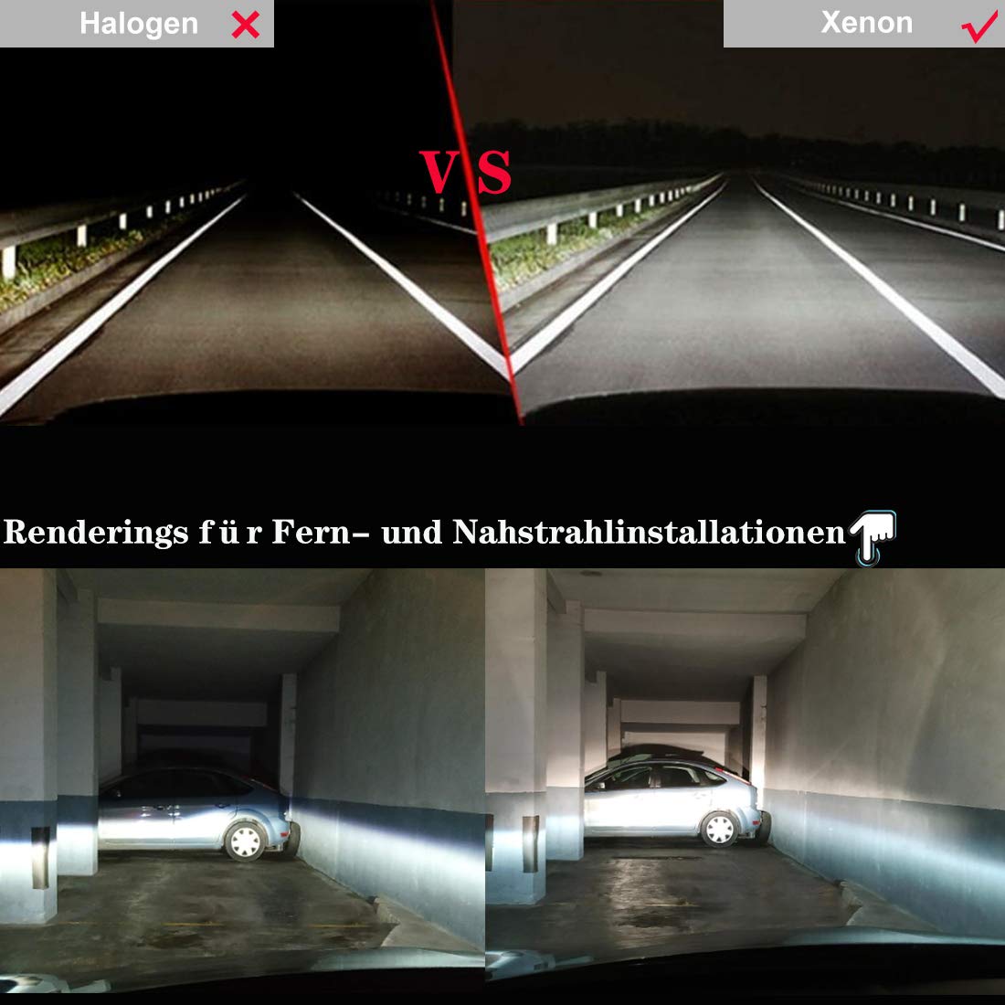 XELORD D5S żarówka ksenonowa 6000 K Hid do reflektorów samochodowych, 12 V (2 lampy)