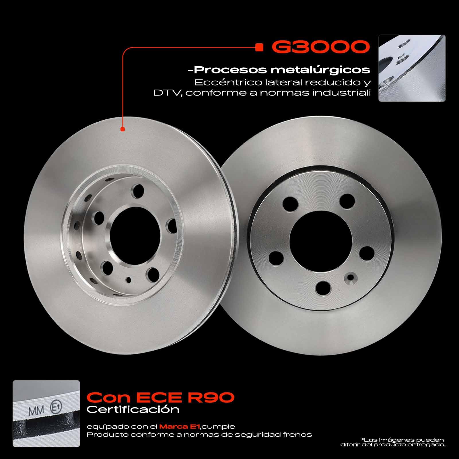 Frankberg 2 discos de freno delanteros ventilados Ø256 mm 1J0615301D | Compatible con: A1 Sportback 8XA 8XF, Polo 6C1 6R1, Habitación 5J7, NH3 rápido NK3 NK6, Variante B.o.r.a 1J6